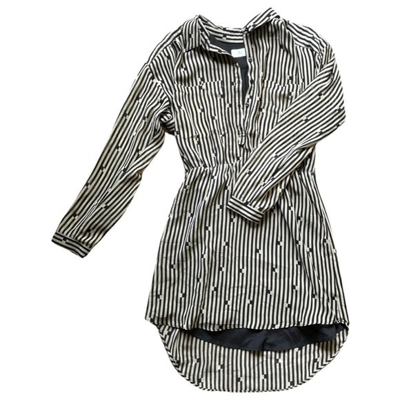 DV by Dolce Vita Dresses & Skirts - DV by Dolce Vita Cream & Black Shirt Dress - Med